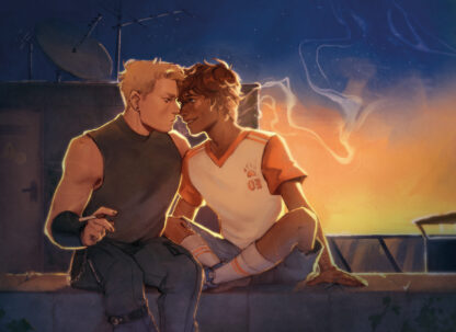 Postal de Andrew y Neil en AFTG3